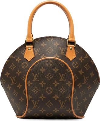 Louis Vuitton Pre-owned Handbags, female, Brown, Size: ONE SIZE Pre-owned Elegant Top Handle Bag