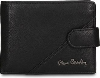 Pierre Cardin Tilak157 Portemonnee - Heren - Accessoires - Zwart - Maat: ONE Size Leer