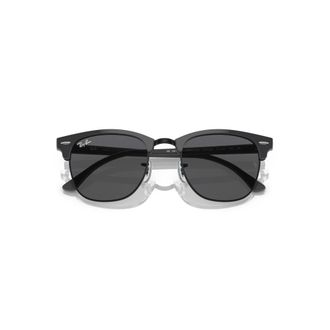 Ray-Ban Sunglasses, unisex, Black, Size: 49 MM Rb3016 Clubmaster Sunglasses