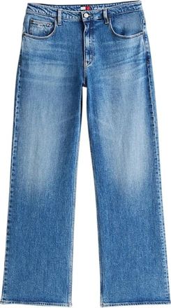 Tommy Jeans Mia Straight-Leg Jeans - Dames - Loose Fit Jeans - Blauw - W29 - Katoen - Jeans