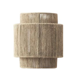 OEM Aplique De Pared, Cuerda De C&aacute;&ntilde;amo Tejida A Mano, Dise&ntilde;o Vers&aacute;til, 1 Unidad, Bombilla No Incluida