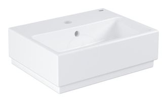 GROHE Cube Lavamanos De Cer&aacute;mica, 455x350 Mm, Pureguard, Blanco Alpino (3948300h) - Grohe