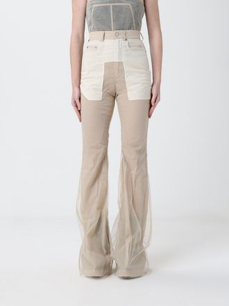 Rick Owens Pantaloni flared Rick Owens in cotone e tulle