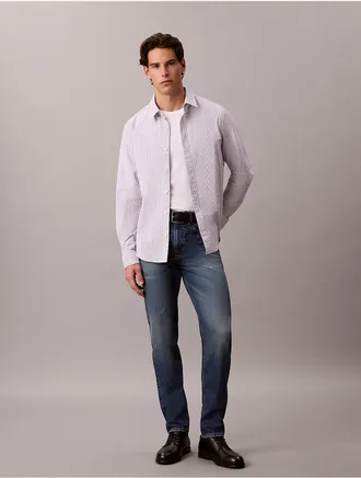 Calvin Klein Jeans Calvin Klein Mens Classic Taper Jeans - Blue - 29W x 30L