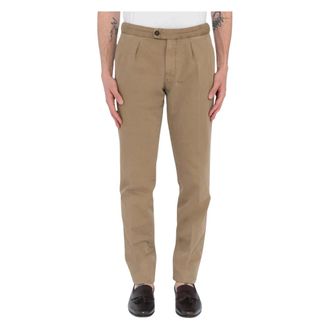 Incotex 510 Pantalone - Heren - Broeken - Beige - Maat: 2XL Zijde