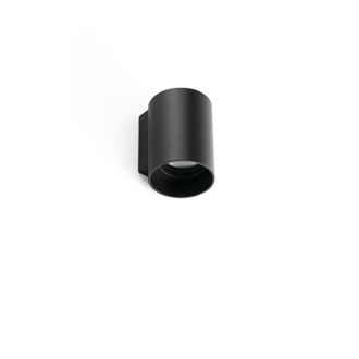 Faro Barcelona Kov 1l Aplique Redondo Negro 2700k 34&deg;