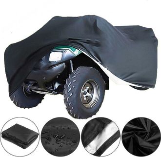 OEM Housse Pour Quad - Tissu Oxford 210d Impermeable Anti-uv Anti-poussiere - Resistant Au Vent Et Aux Dechirures - 140 X 66 X 91 Cm - 1 Piece
