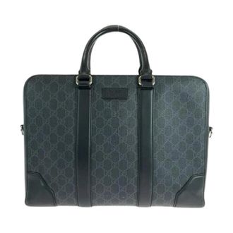 Gucci Pre-owned Canvas gucci-bags - Heren - Vintage Handtas - Zwart - ONE Size - Vintage