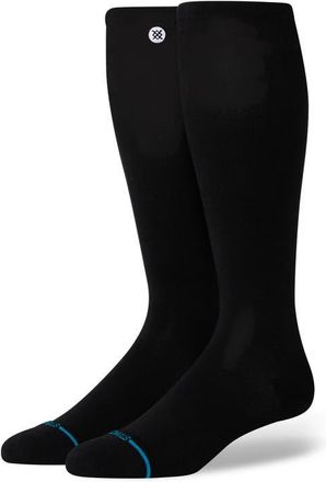 Stance Icon Compression Over The Calf Socks in Black at Nordstrom, Size Large