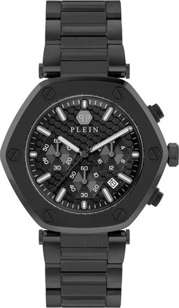 Philipp Plein The Hexagon Chrono - Heren - Horloges - Zwart - ONE Size - Accessoires