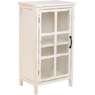Wanderlust Deco Vitrina De Madera Beige 52,5x38x95h Cm