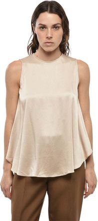 Stella McCartney Beige Crew Neck Top