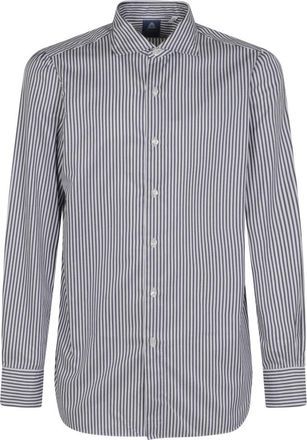Finamore Np-Znps-Z Casual Shirt - Heren - Casual Overhemden - Blauw - 7XL - Overhemden