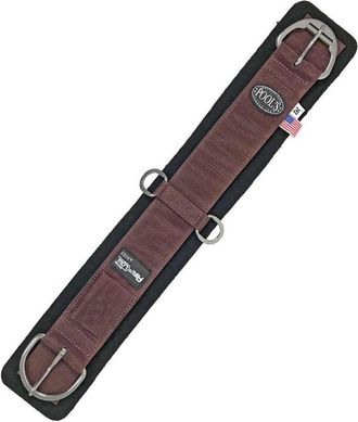 Pools 28 = 71 Cm, Nero: Sottopancia Western Pools Tessuto A Strappo In Neoprene Con Aerazione Airflow E Fibbie Inox Con Roller
