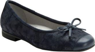 Alegria By Pg Lite Talya Cap Toe Ballet Flat in Navy Mist at Nordstrom, Size 7.5Us