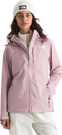 The North Face Alta Vista Rain Jacket Womens Coat Metal Pink : 2XL, Nylon