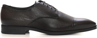 HUGO BOSS Klassieke veterschoenen van leer - Heren - Nette schoenen - Bruin - 45 EU - Leer - Schoenen