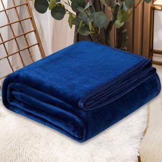 OEM Manta De Lana Ultrasuave Kladzum De 78x90 Pulgadas, Color Liso C&aacute;lido, Adecuada Para Sof&aacute;s, Camas, Oficinas, Camping Perfecta Para El Hogar Y Los Viaj
