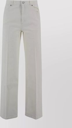 SOEUR straight cut mid-rise trousers with italian pockets
