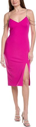 Adrianna Papell Solid Sleeveless Midi Dress