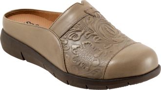 Softwalk San Marcos Tooling Mule in Stone at Nordstrom, Size 10.5