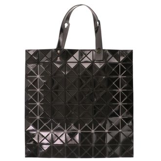 Bao Bao Issey Miyake Black Polyester Nylon Vinyl Tote Bag (Pre-Owned)