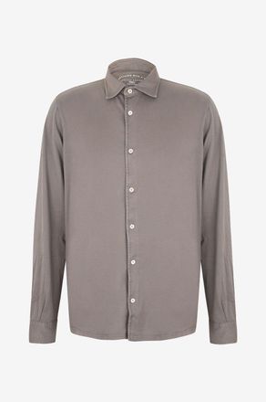 Fedeli Lang&auml;rmeliges Hemd aus Baumwolle Jason Giza