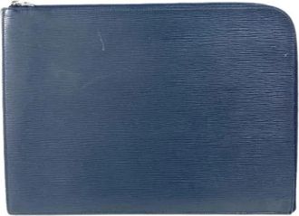 Louis Vuitton Pre-owned Vintage Epi Clutch - unisex - Vintage Clutch - Blauw - ONE Size - Leer - Vintage