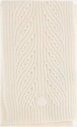 Moncler Tricot alpaca and cashmere-blend Scarf Female UNI