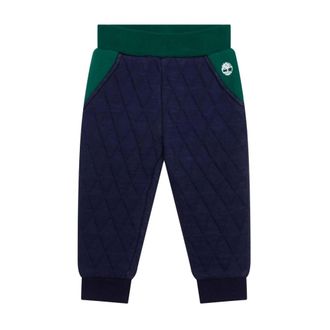 Timberland Navy Blue Baby Jogging Trousers - male - Timberland - Sweatpants - Black - 6 M - Kids