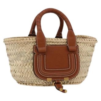 Chlo&eacute; Pre-owned Tote Bags, female, Beige, Size: ONE SIZE Pre-owned Tote Bag