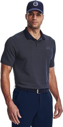 Under Armour Mens Perf 3.0 Stripe Polo, Color Midnight Navy (410), Size: XXX-Large x Tall
