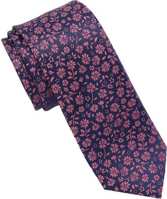 Ben Sherman Floral Tie in Navy Berry at Nordstrom Rack