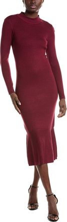 T Tahari Mock Neck Sweaterdress