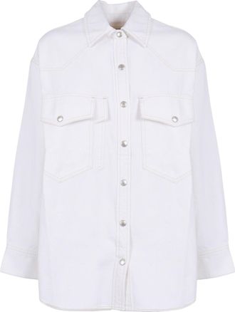 A Gold E Western Snap Button Casual Shirt