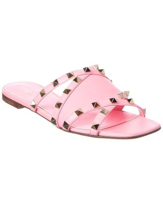 Valentino Rockstud Leather Sandal