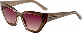 Karl Lagerfeld Womens KL6145S 54 278 Sunglasses - Yellow - One Size