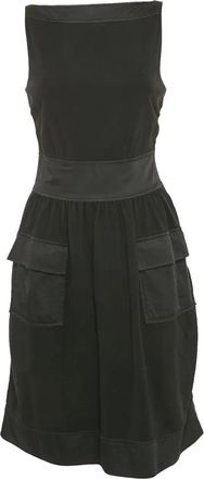 Diane Von Fürstenberg sleeveless pocket dress - Black