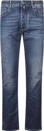 Jacob Cohen Jeans, Heren, Blauw, W34, Katoen, Jacob Cohen Jeans Blauw