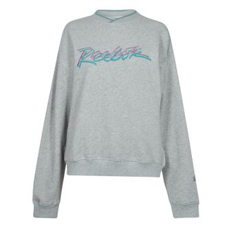 Reebok Dames/dames Gewas Sweatshirt (Lichtgrijze heide)