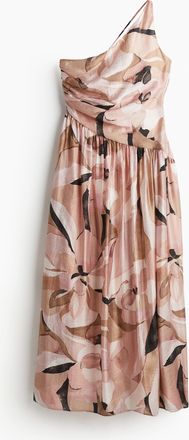 H&M One-Shoulder-Kleid - White