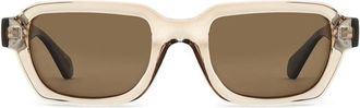 Privé Revaux SO WHAT/G/S Asian Fit Polarized YL3/SP Mens Sunglasses Brown Size 53
