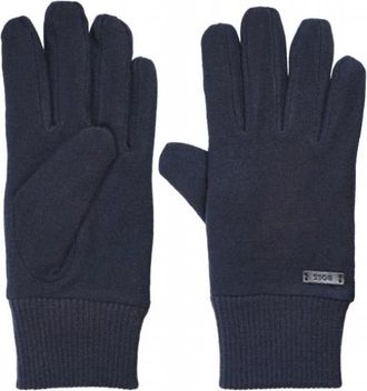HUGO BOSS Kalsper Handschoenen - unisex - Handschoenen - Blauw - M/L - Wol - Accessoires