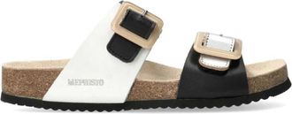 Mephisto Luchtige en comfortabele damessandaal - Dames - Sandalen - Zwart - 35 EU - Schoenen