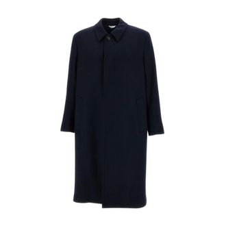 Boglioli Loden Jas - Heren - Mantel - Blauw - S - Wol - Jassen