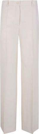 P.A.R.O.S.H. P. A.R. O.S. H. Raisa26 Viscose Linen Trousers
