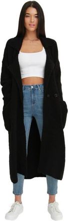 Belle & Bloom Born To Run Sustainable Sweater Coat in Black at Nordstrom, Size Large/x-Large