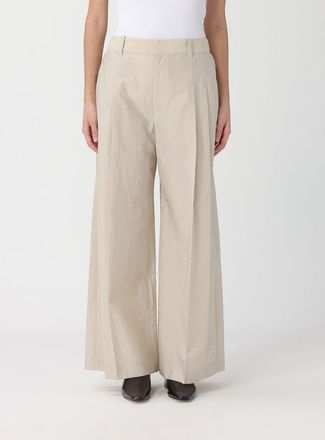 Brunello Cucinelli Pantaloni a gamba larga Brunello Cucinelli in popeline di cotone