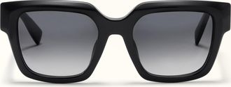 Furla Sunglasses Nero Black Acetate Woman