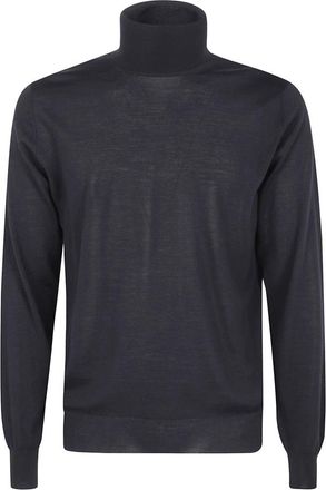 FILIPPO DE LAURENTIIS Turtle Neck Sweater - Heren - Coltruien - Zwart - M - Truien & Vesten